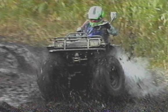 Video cap of me coming out of another mud hole.                                                                                                                                                         