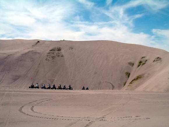 Devils Dune at Saint Anthonys, Idaho..                                                                                                                                                                  