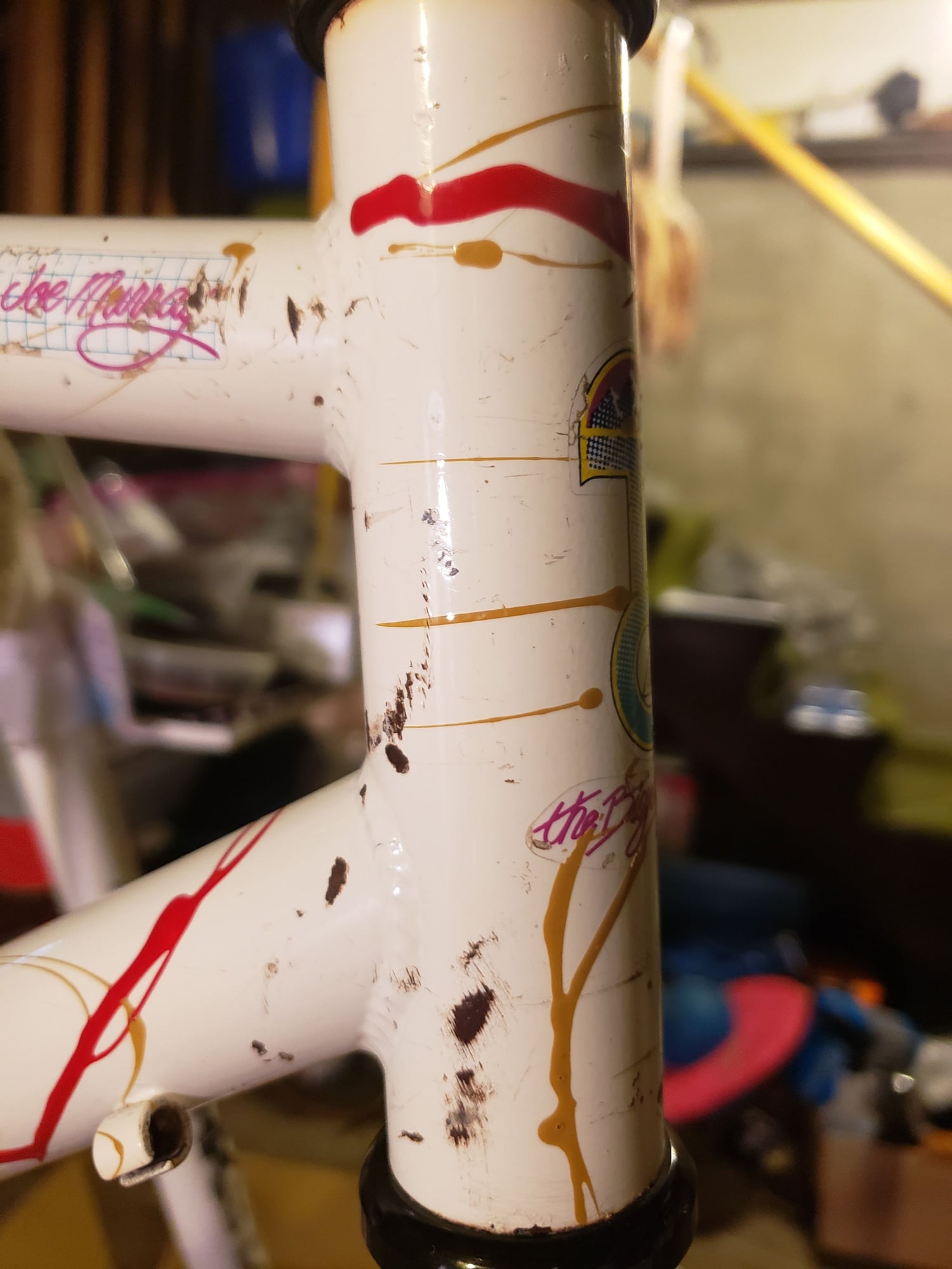 bike frame scratch repair