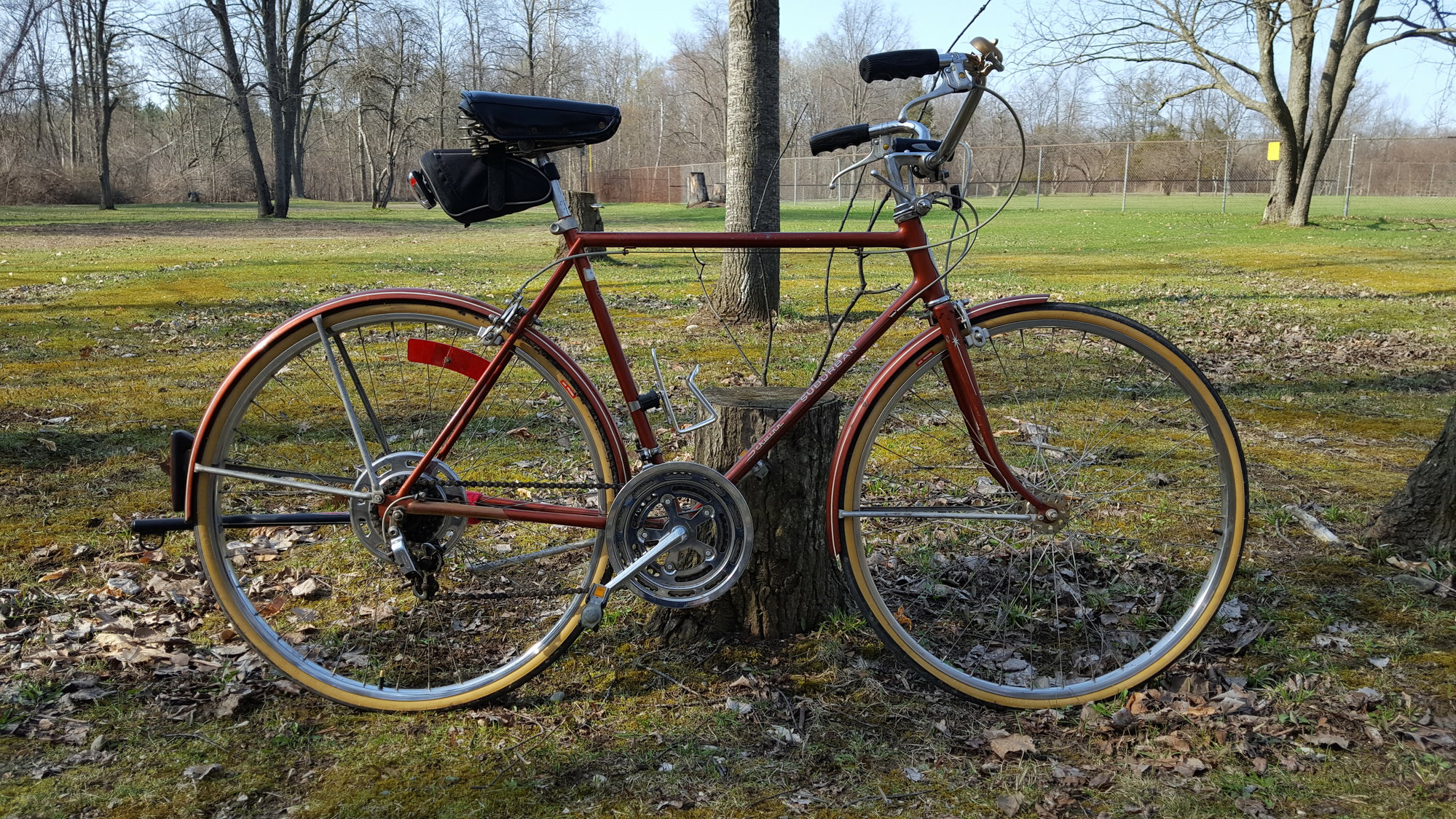 old schwinn suburban bike