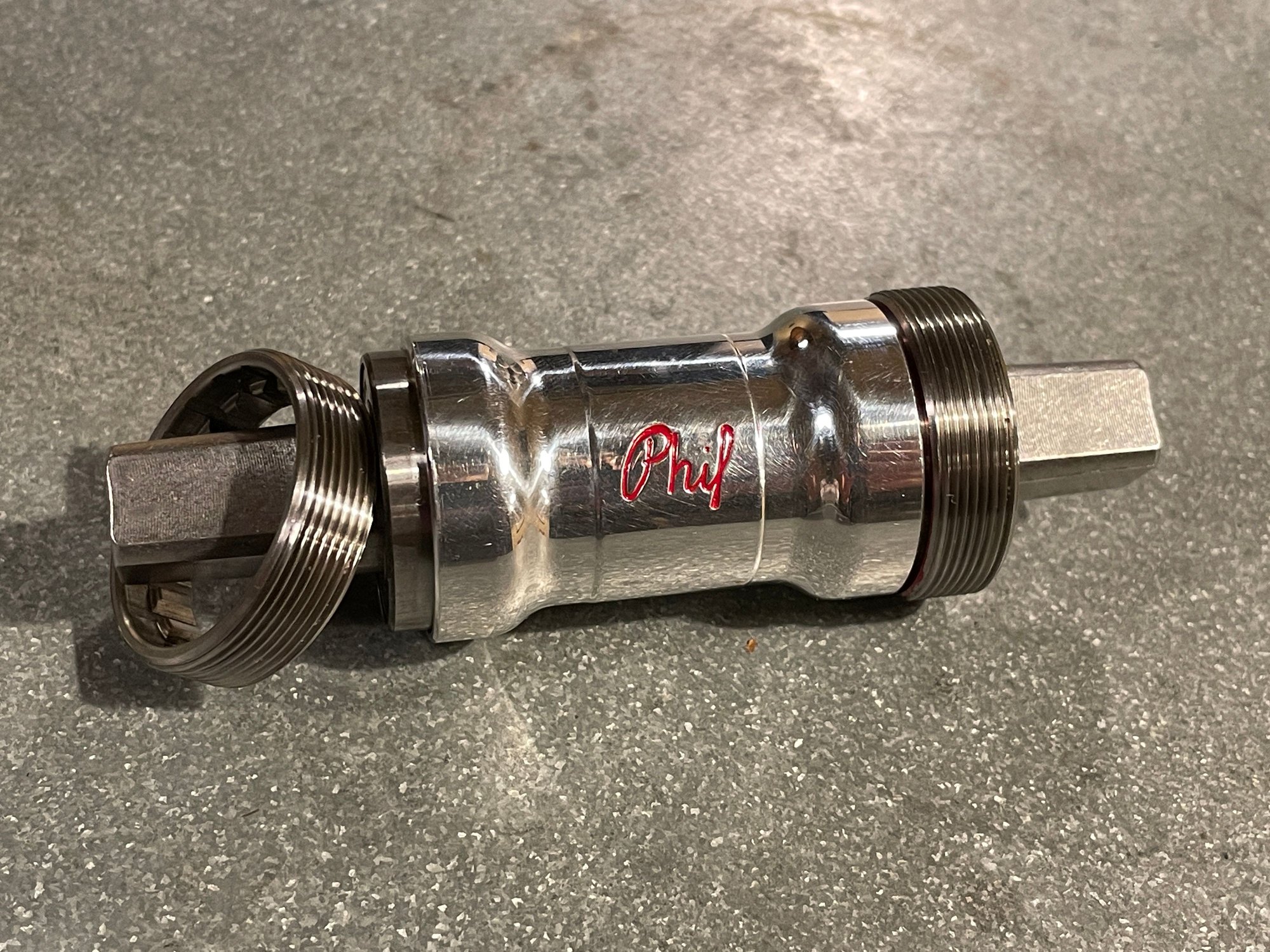 Phil Wood Bottom Bracket - 113mm JIS, BSA - Newer Design - Bike Forums