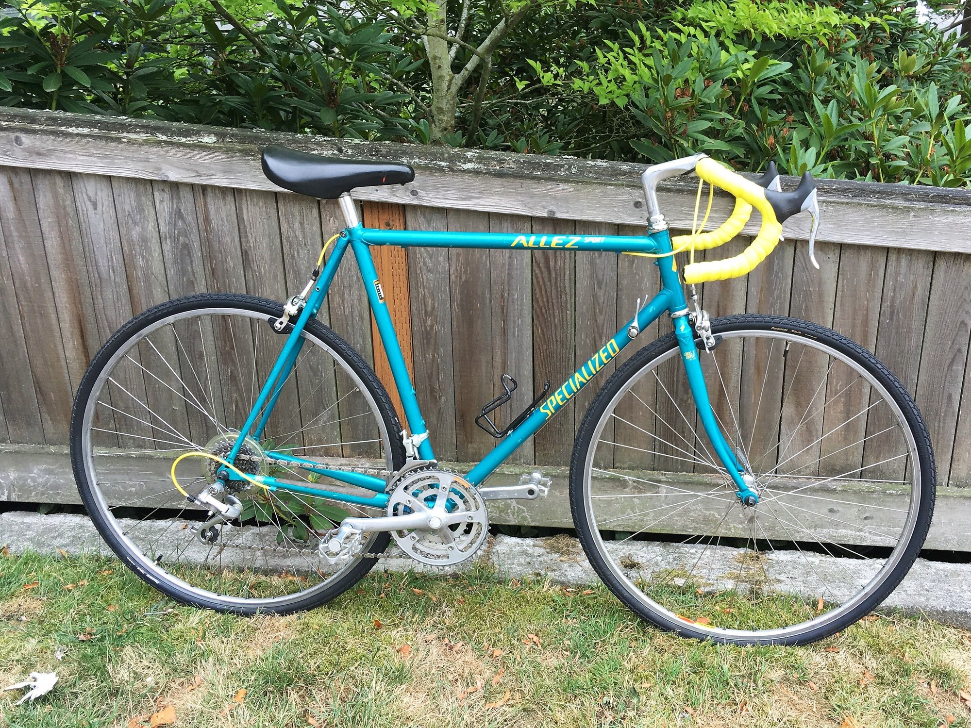 24 inch teal bike