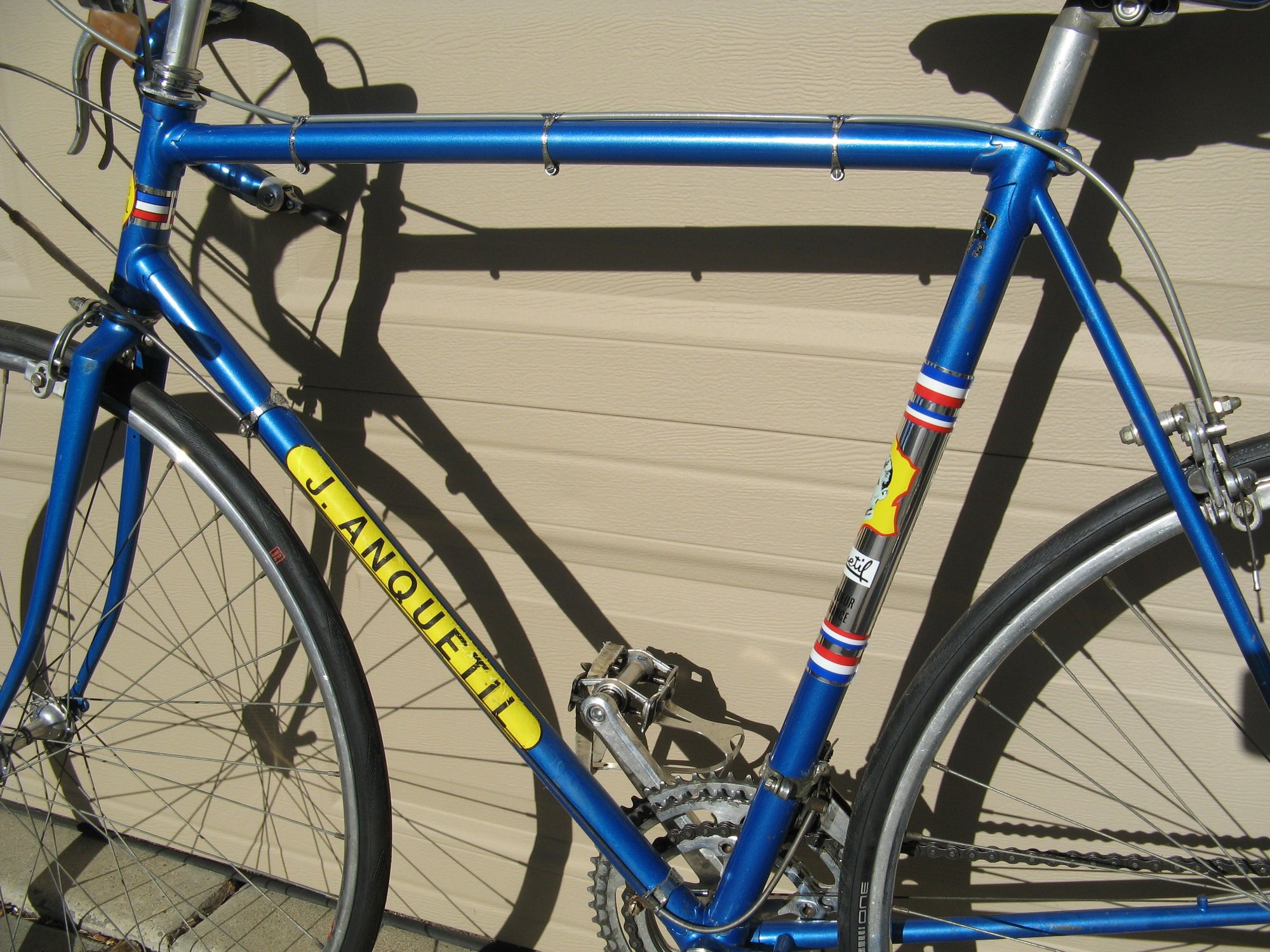 Stickers Jacques Anquetil - Vélo / Bicycle - Autocollants France - Neufs
