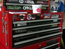 I think I bought the tool box in '88 9or '89, the four drawer chest I guess came along in '94ish? 