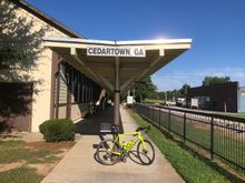Cedartown Depot is half way.