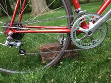 I do have a box of sprockets, so I can make gearing changes