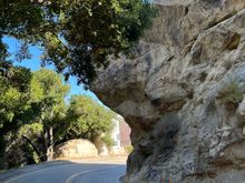Rock.overhang on the Rock  Store climb.