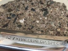 Both wheels are in wonderful condition!  The original Dunlop Special rims run straight and are very shiny. Wheels have classic configuration of double butted spokes 32 up front and 40 in back laced to Racelite hubs.