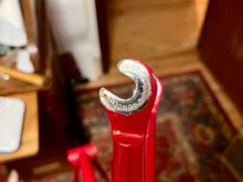 Campy chromed fork tips