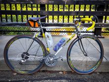 My 1990 Concorde.came with Athena 42/52 x 12-26 . Now that I'm 74, can't push those gears. Been piecing  together a triple with 52/42/28 x 12-32. Not much I can't climb, now. 