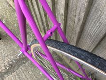 Replaced rear brake bridge