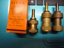 presta/shrader heads one new in box but all work well and Silca still has parts for them.