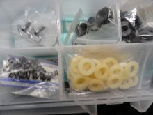 There were plenty of replacement items that frequently get lost like washers for shift levers