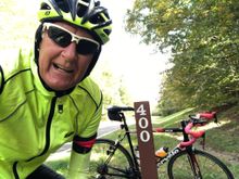 Just 400 more miles to go!