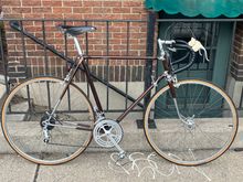 My 1967 Carlton Flyer. A recent acquisition in as found condition, I’ve added the Brooks saddle just to see how it looks. The bike needs a few things plus an overhaul before it’s completed. I’ll give it it’s own thread soon.