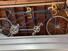 The Anchor Steamer as it hangs today in the Marin Museum of Bicycling.