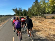 Day one on the Russell Blvd. bike trail. 
