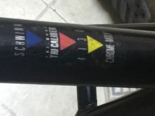 Schwinn branded all 4130 ChroMo tubing