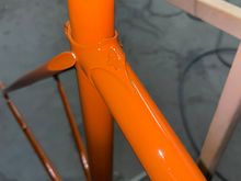 Shiny, so thin. You can see the shadow of the lug. 
