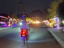 Cruising Candy Cane Lane