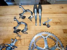 Brake levers have perfect pliable hoods!!