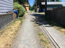 Gravel alley