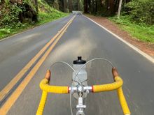 Pulling into the small town of Nicasio.