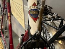 Blanche Paris Roubaix. We got a short demonstration of the shifting in action.