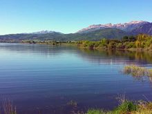 Pineview with Snowbasin in the background