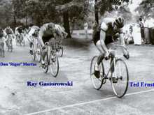 Ted Ernst in the lead (Ted's still with us in SoCal)