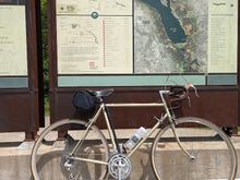 Map of the trail system