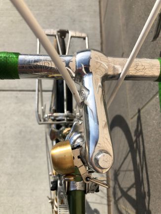 Original handlebars, the same as my 72 Raleigh Pro.