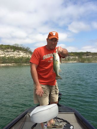 Cruising up the Devils River  via Amistad Reservoir. 