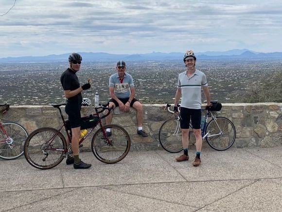 Heading up Mt. Lemmon
