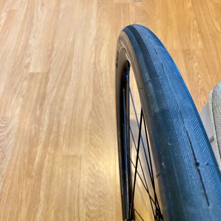 35c Bon Jon Pass on i24 Spinergy GX wheel