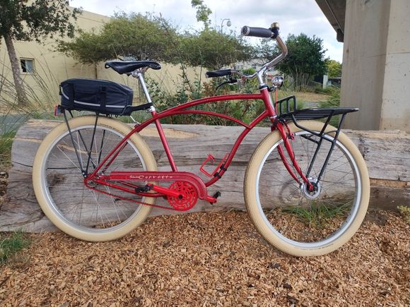 1956 Schwinn Corvette with Bendix Yellow Band 2-Speed and Sturmey-Archer GH6 Dynohub