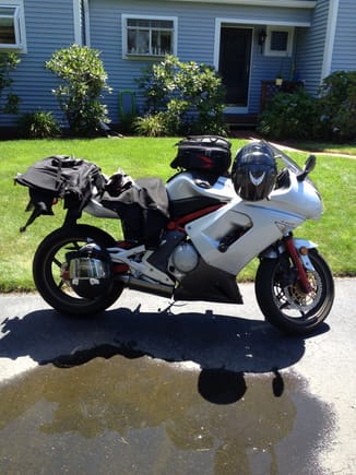 And here's my other sports touring bike!
