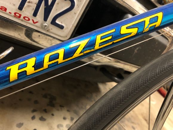 Down tube drive side