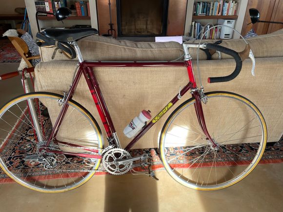 I don’t feel bad about having a bike in my living room now. 