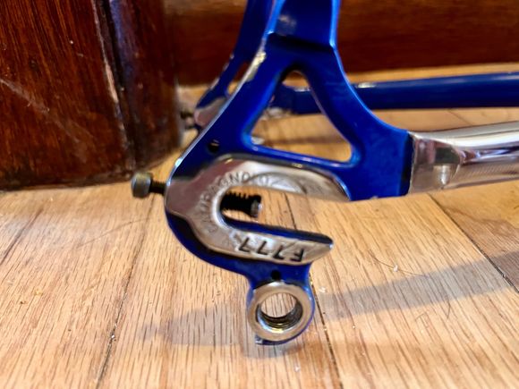 This F777 on the Campy dropout drive side is the only number I could find