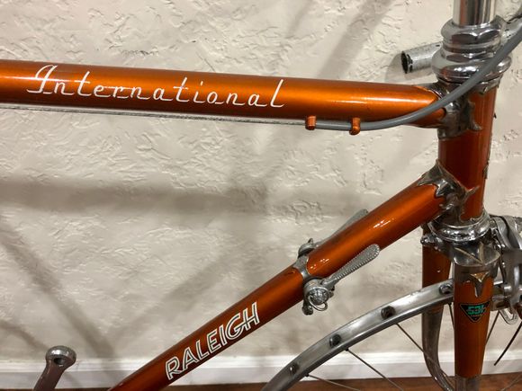 Paint and decals are original, and really in great shape, other than corrosion on the fork...