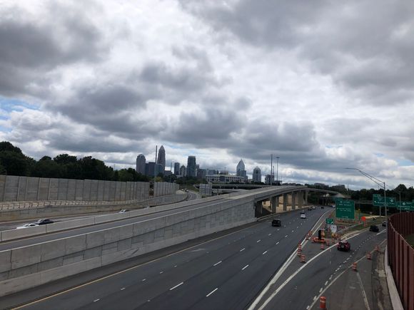 Crossing over I77