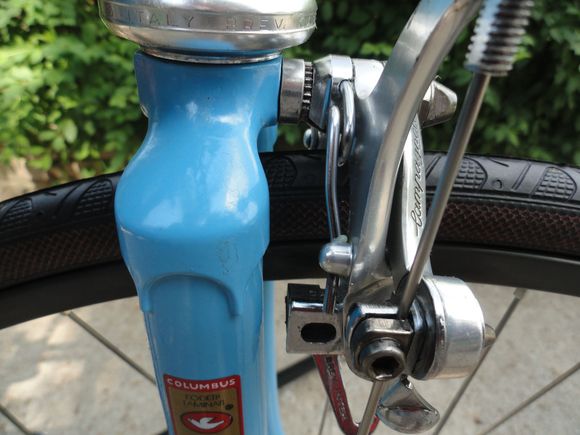I had to change the brake securing nut and add a spacer to get the right spacing to hold the brake set secure.