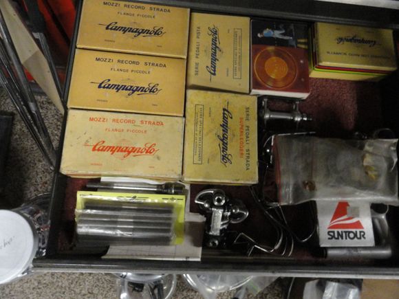 And soon the tool box will be filled with NOS parts and components.