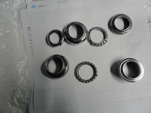 It did not have a spacer, but you are going to adjust for the steerer which would be a few spacers.   