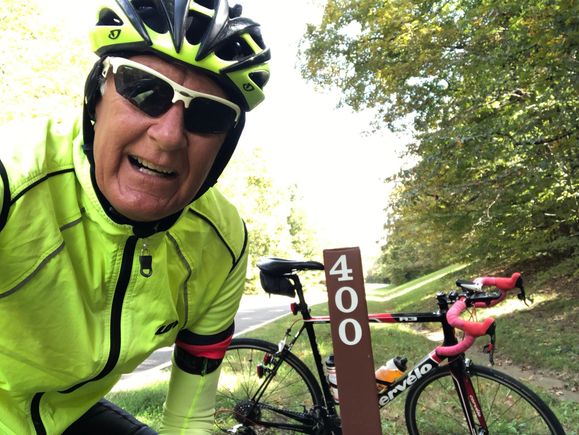 Just 400 more miles to go!