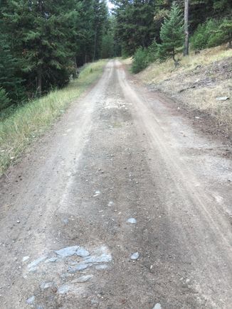 Gravel and rock