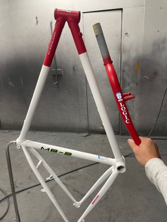 Decals on 

The other two are on top the clear