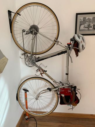 Hangin’ on the wall in Reims
