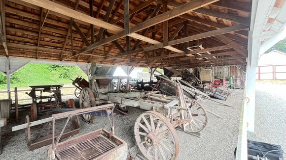 
One of the early surviving buildings.
